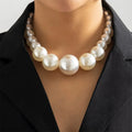 Pearl Necklace and Earrings