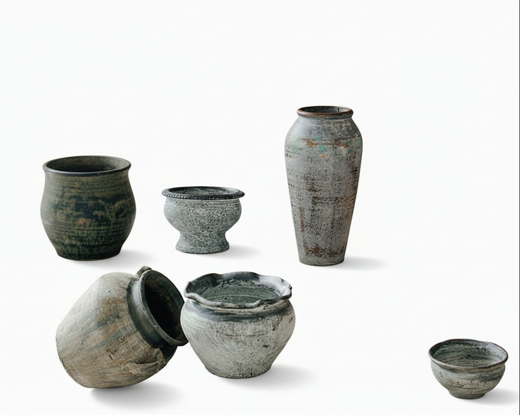 Pottery Flowerpot