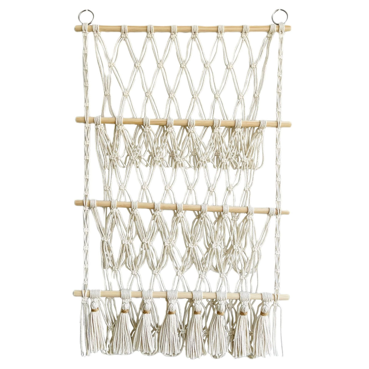 Macramé Wall Storage
