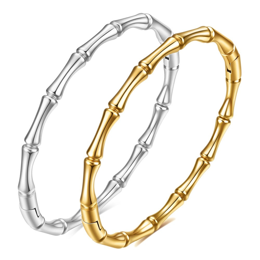 Round Bamboo Knot Bracelet