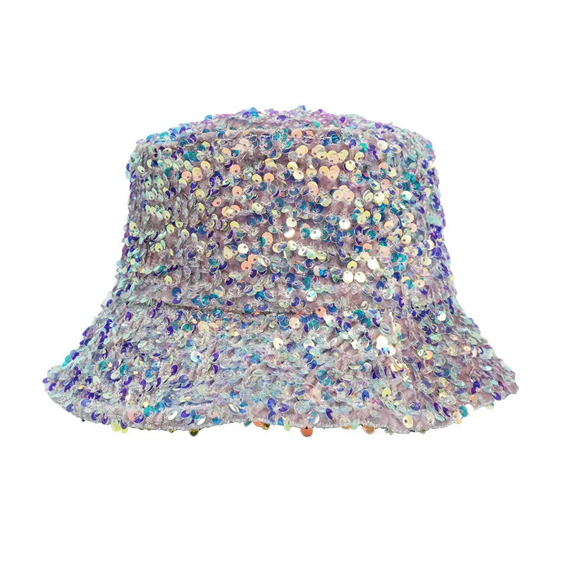 Sequin Bucket Hat