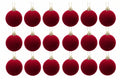 Plucked Silk Ball Christmas Tree Baubles