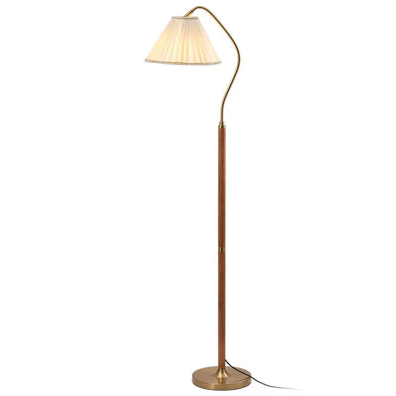 Solid Wood Floor Lamp