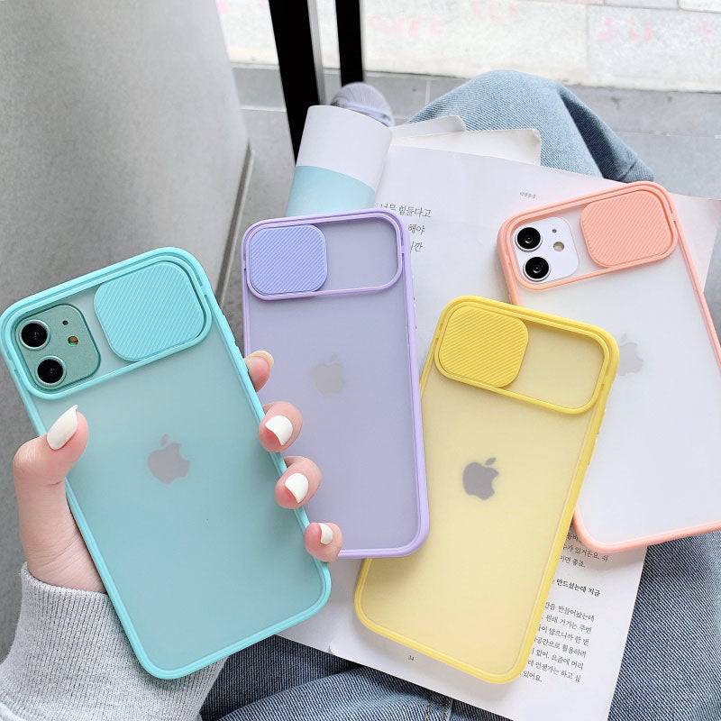 Camera Lens Protect Phone Case For iPhone