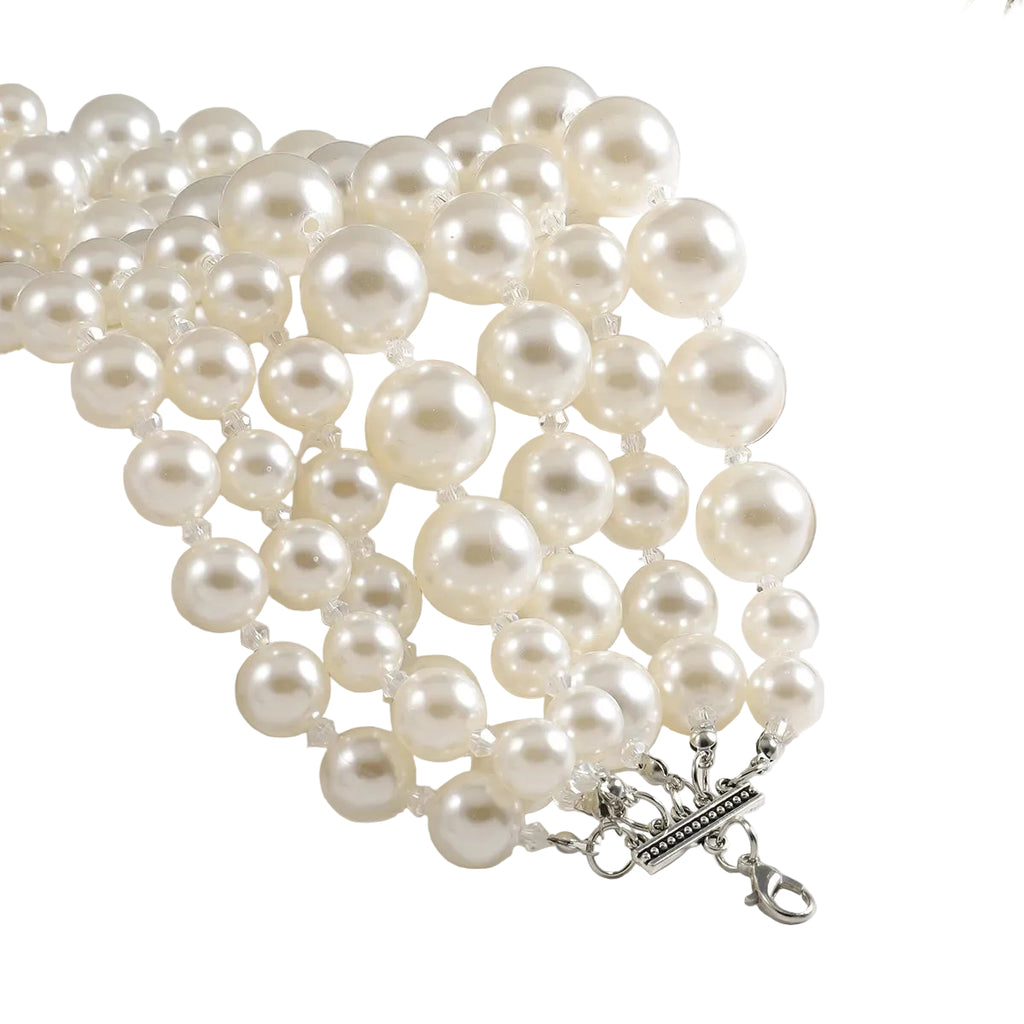 Multilayer Pearl Necklace