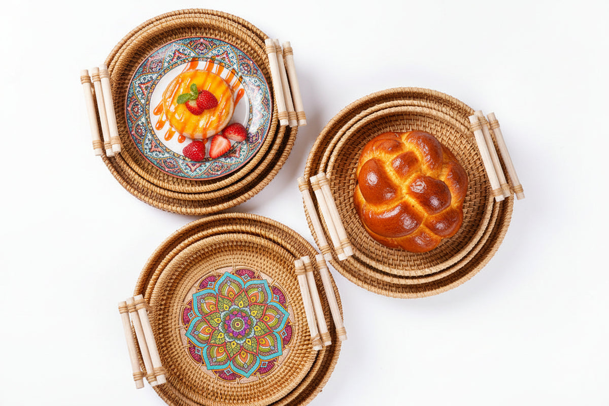 Rattan Tray