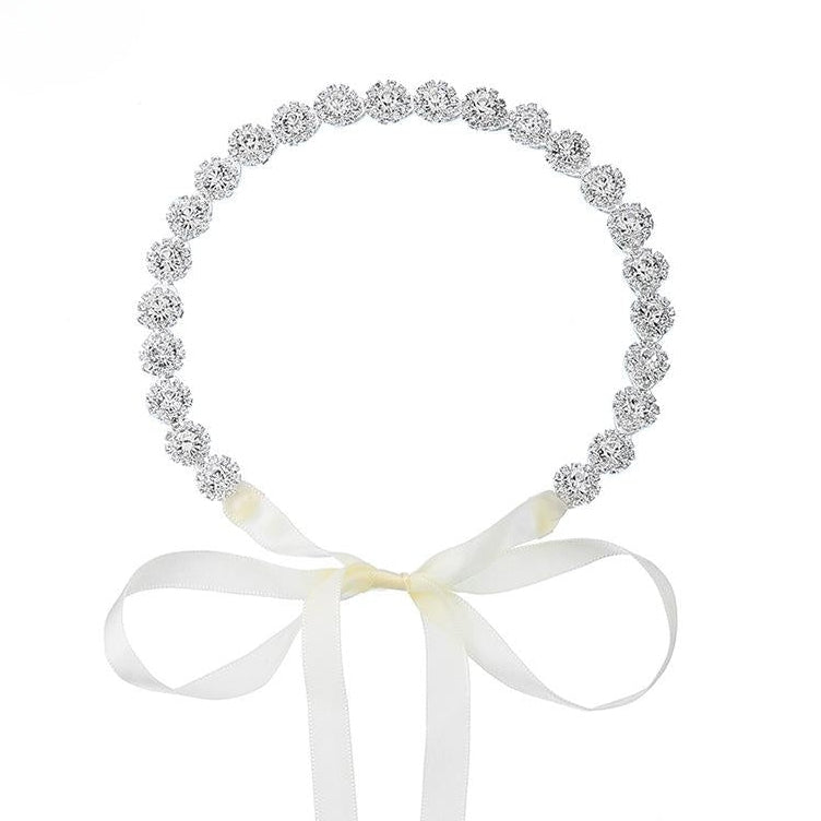 Rhinestone Sunflower Hair Band