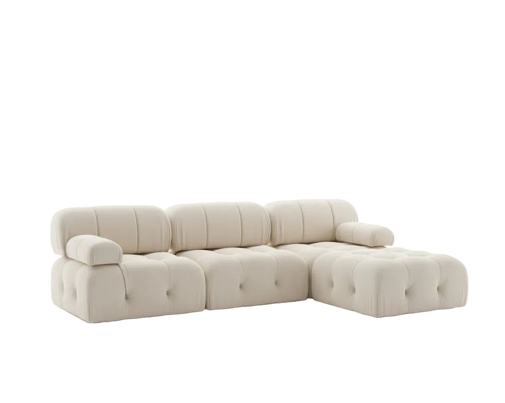 Fabric Buckle Design Sofa