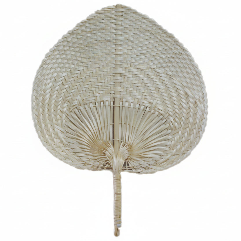 Woven Bamboo Fan