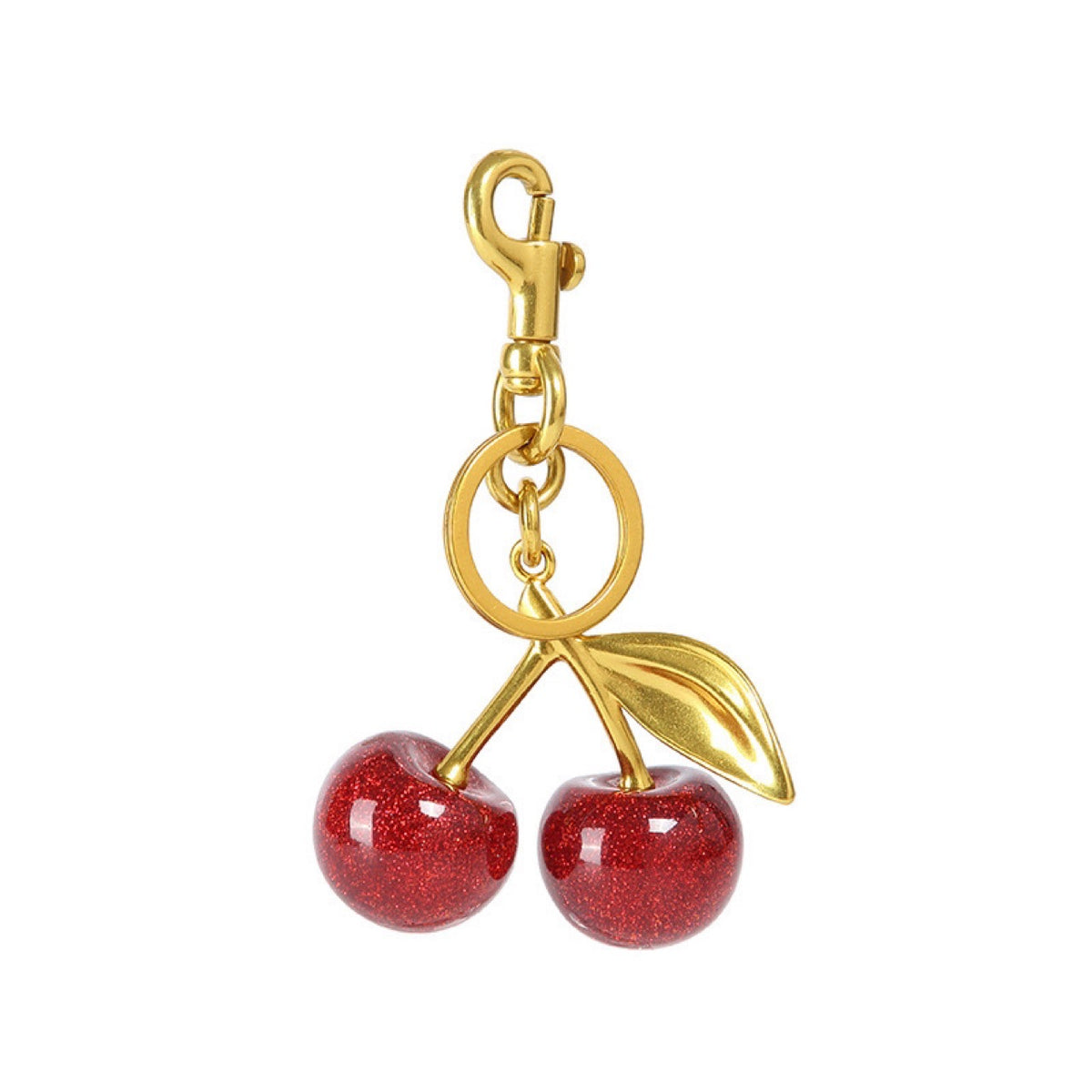 Cherry car keychain