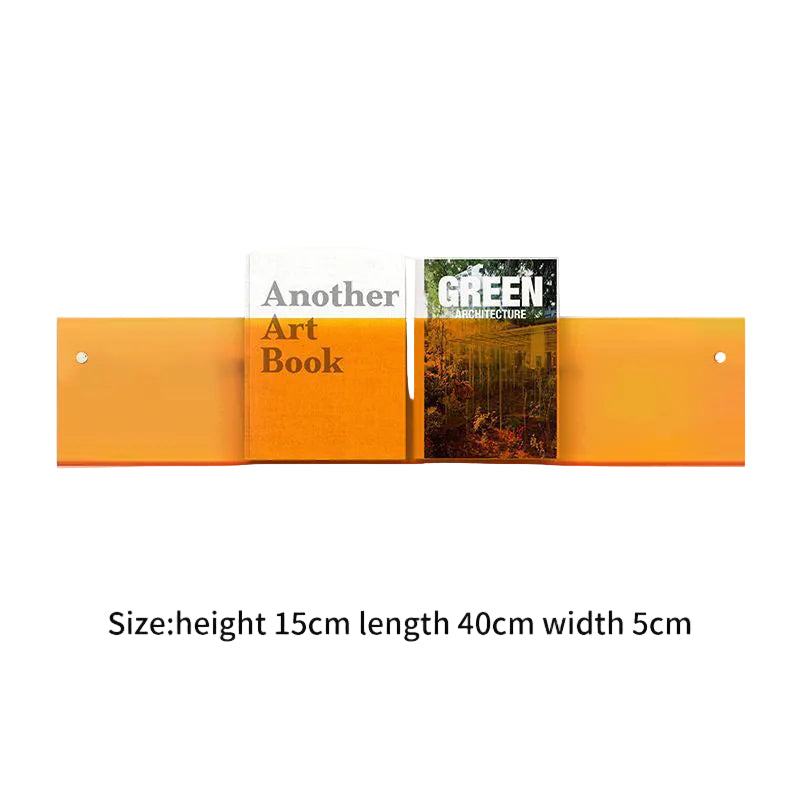 Wall-mounted Magazine Book Display