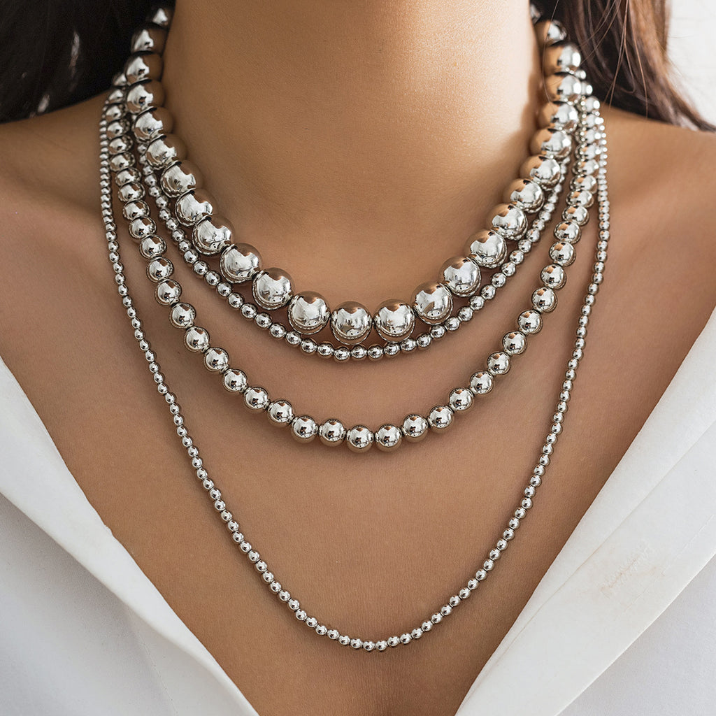 Layered Bead Necklace