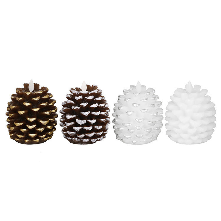 Pinecone Decoration Candle
