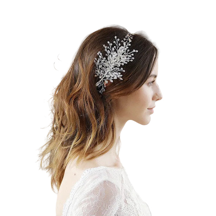Hand-woven Rhinestone Headband