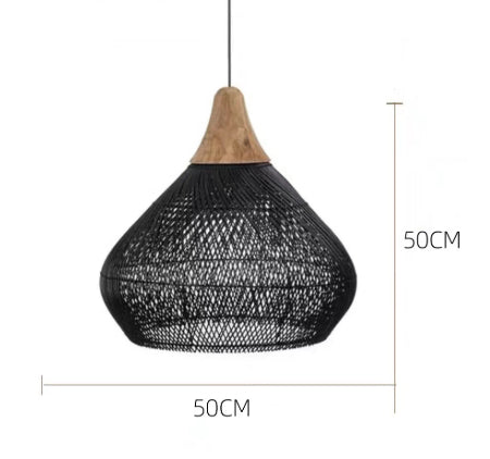 Rattan Ceiling Lamp