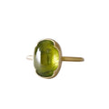 Olive Green Stone Ring
