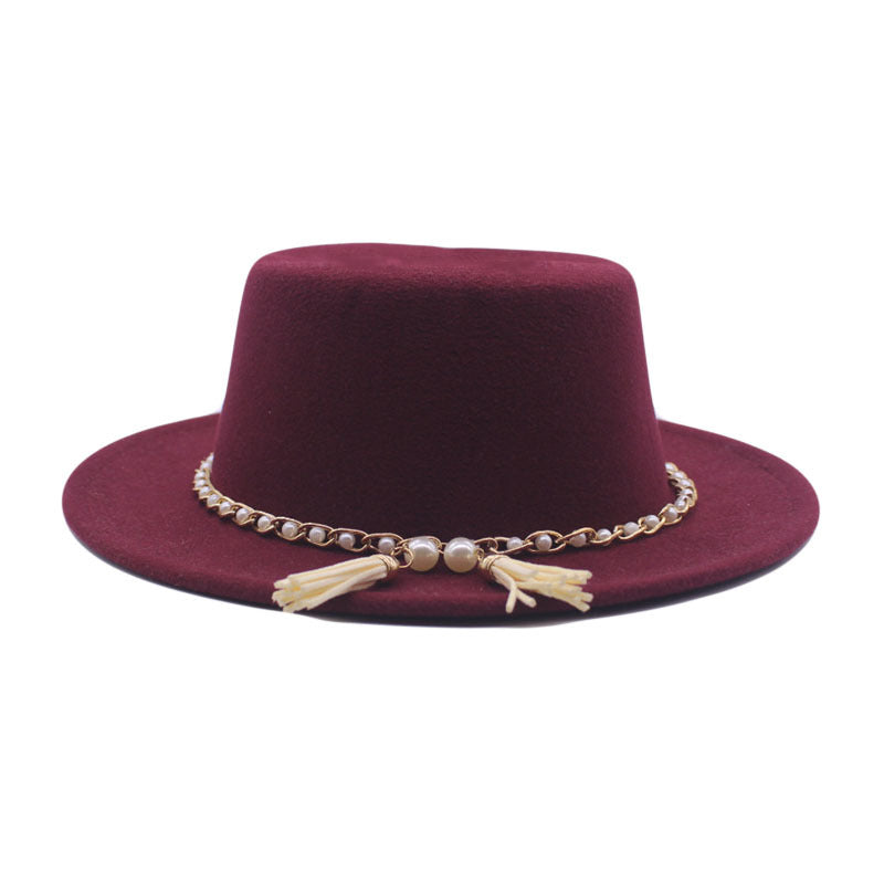 Flat Brim Hat