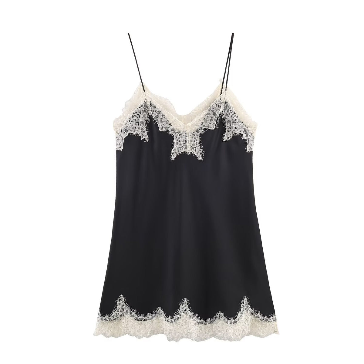 Lace Satin Cami