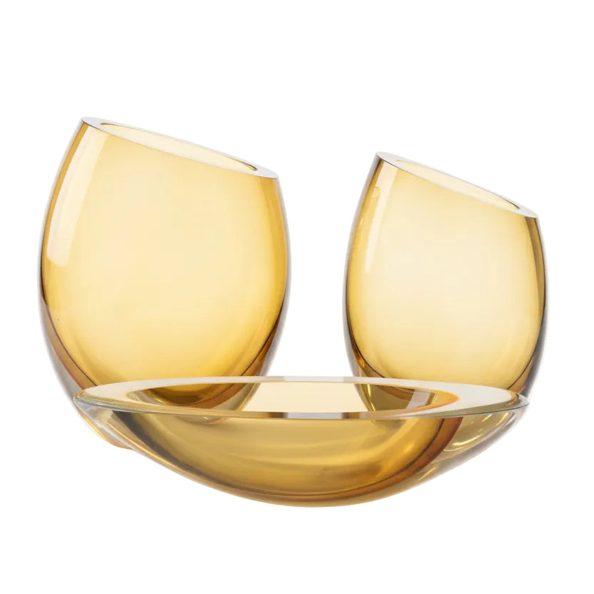 Amber Glass Decor