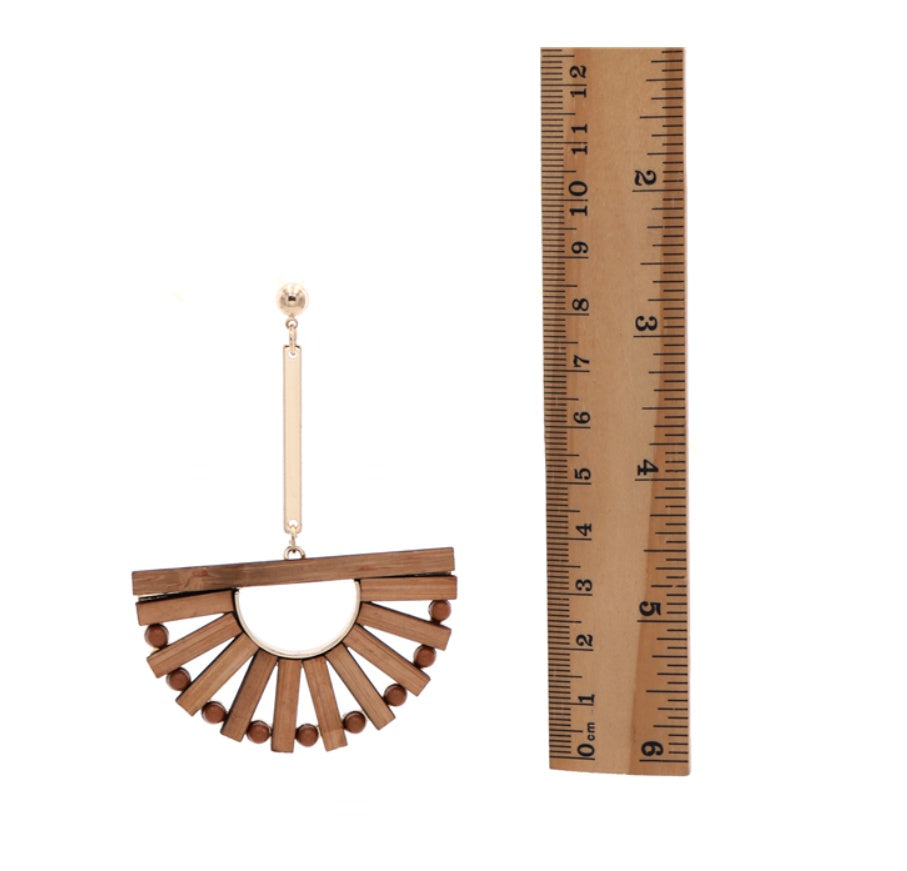 Bamboo Hollow Earrings