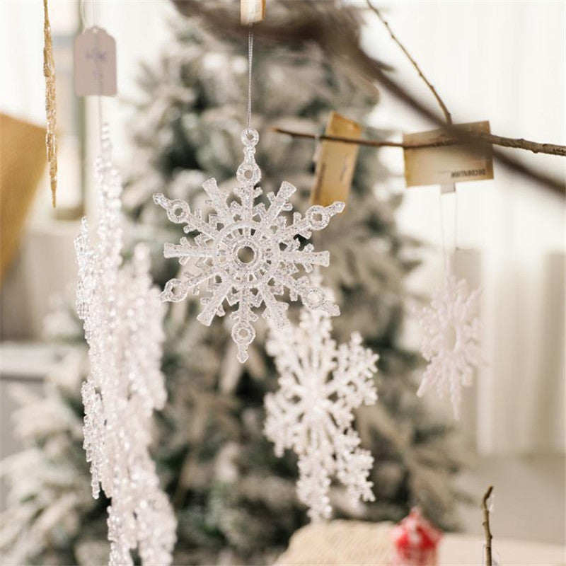 Transparent Acrylic Snowflake