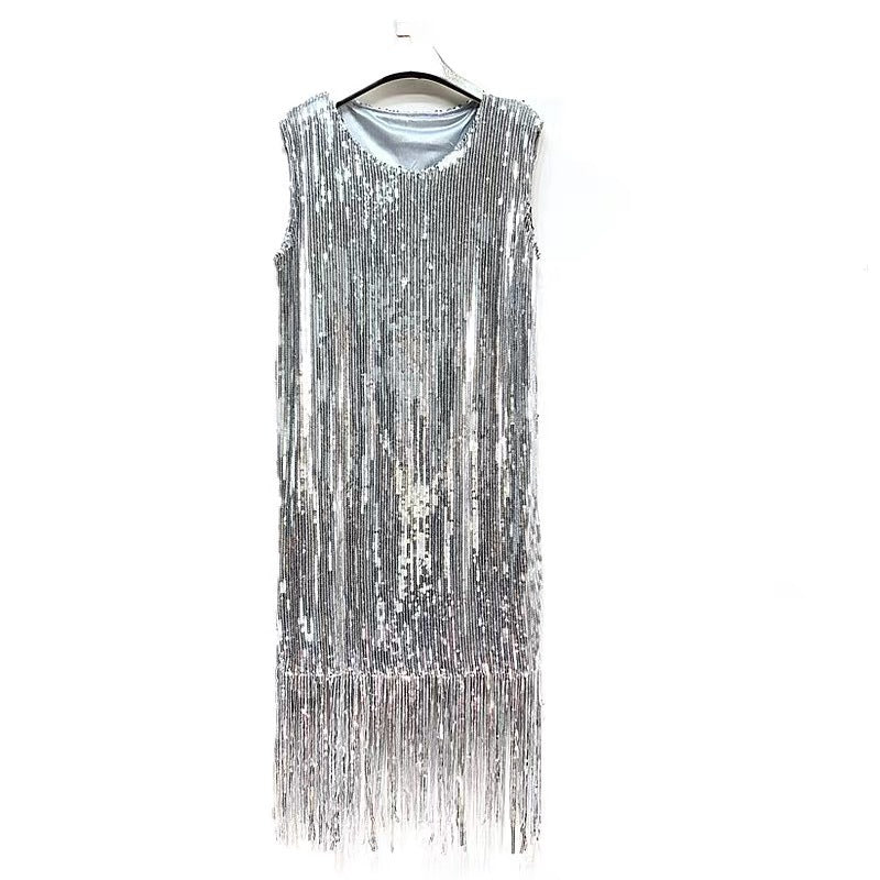 Sequin Midi dress