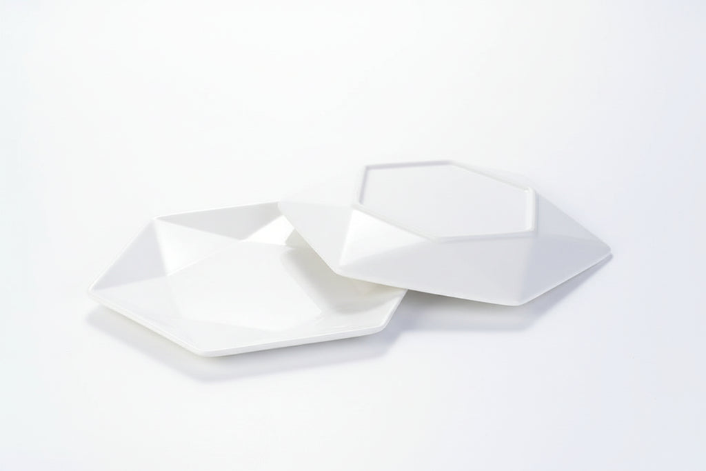 White Plates for Household Dishes