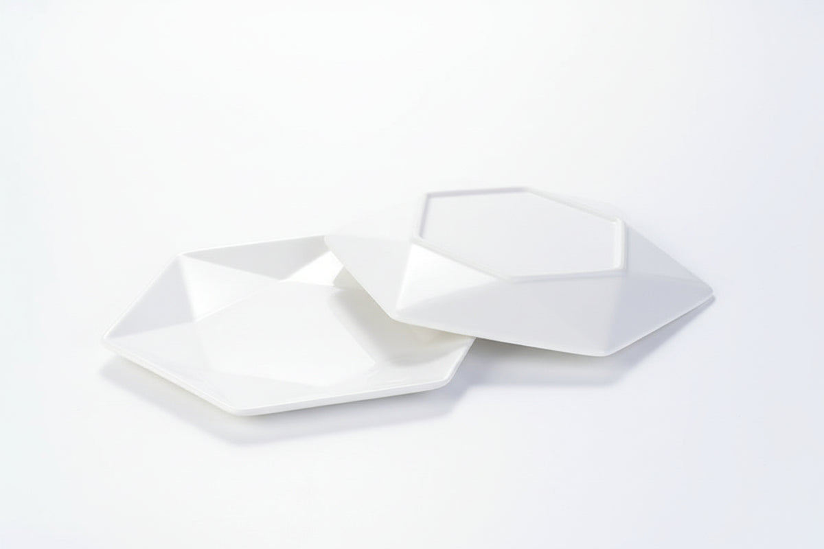White Plates for Household Dishes