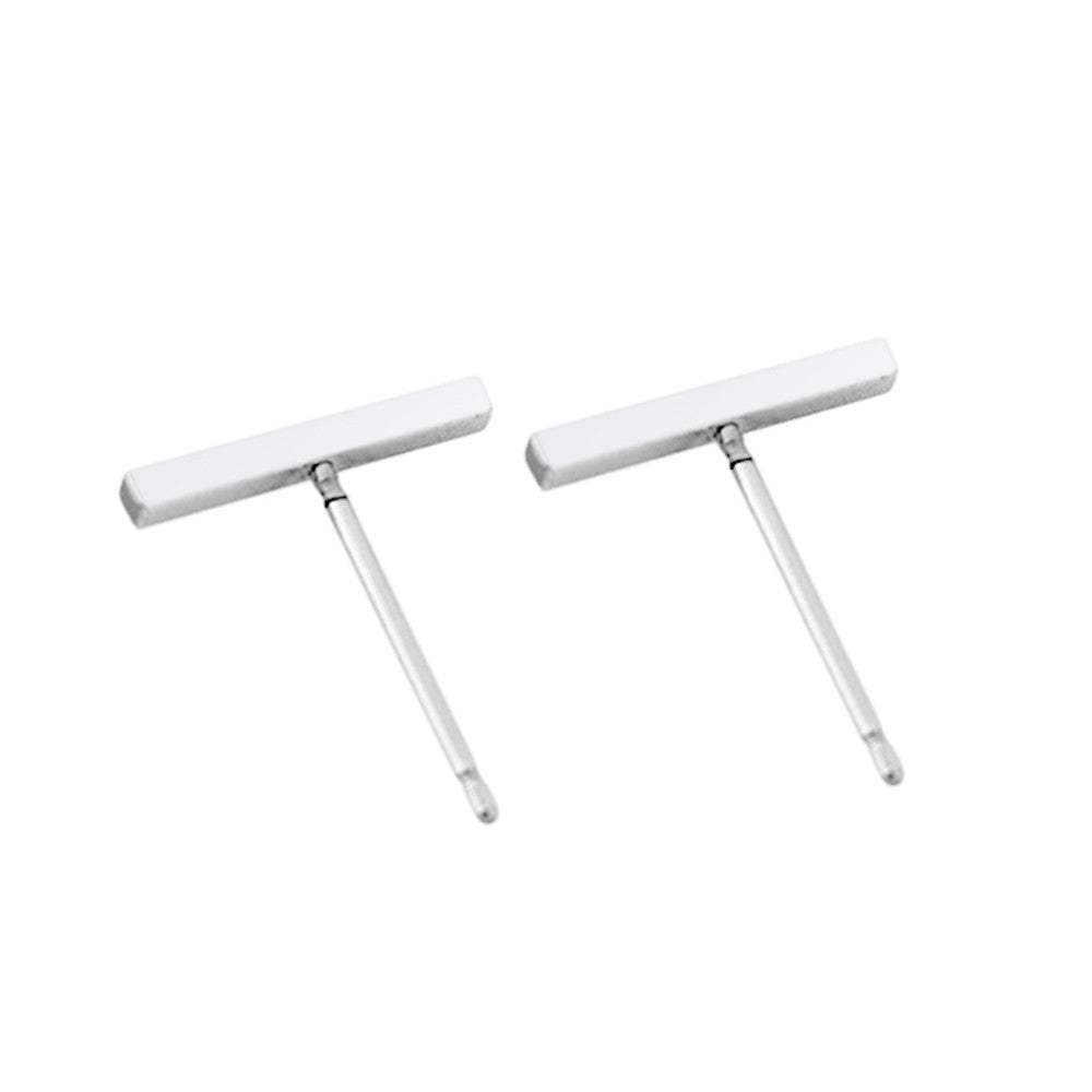 Flat Stud Earrings