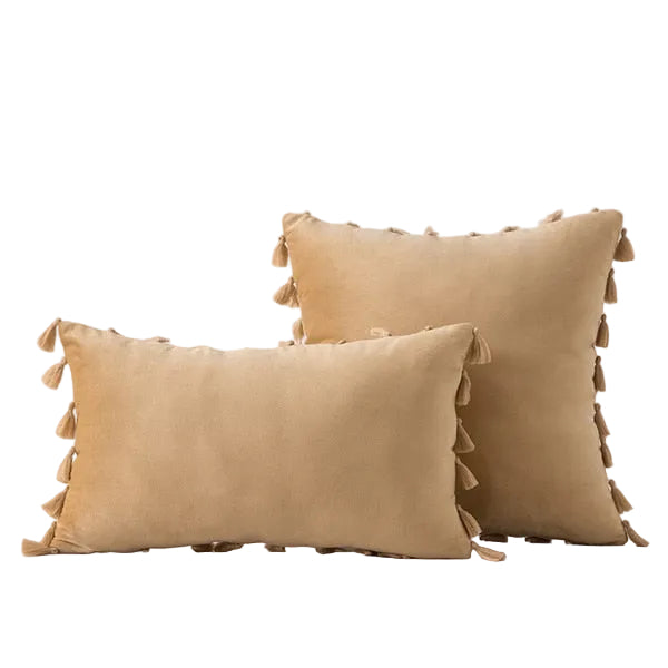 Velvet sofa pillowcase