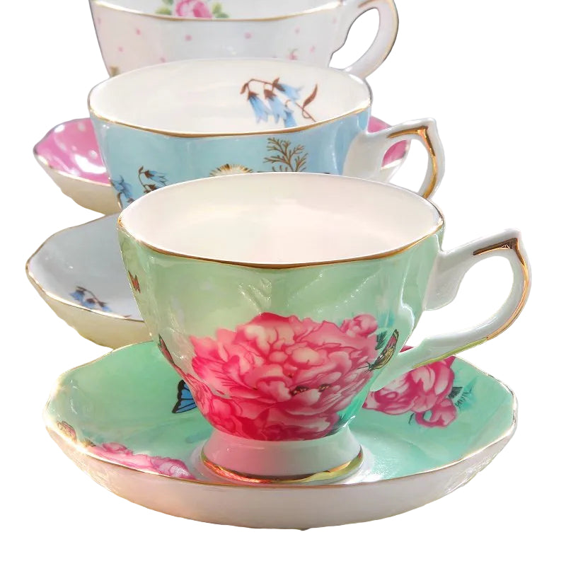 porcelain cup and saucer