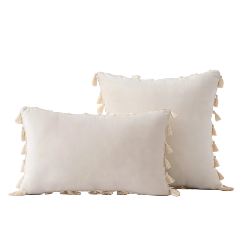 Velvet sofa pillowcase