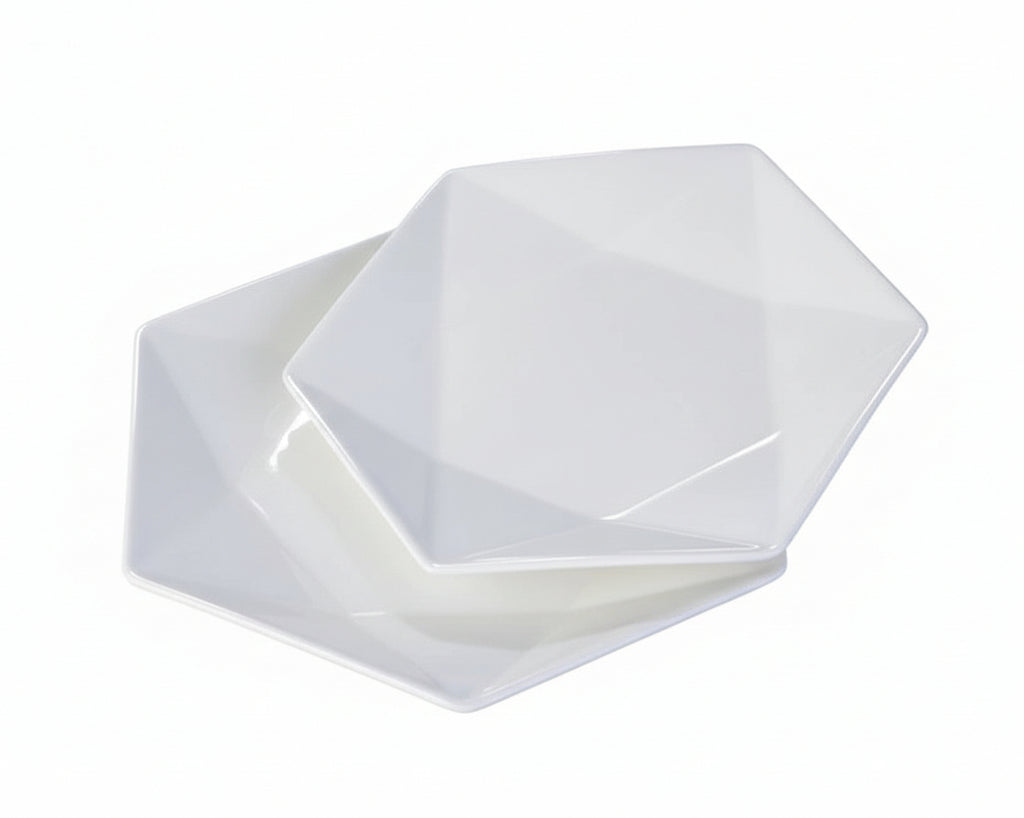 White Plates for Household Dishes