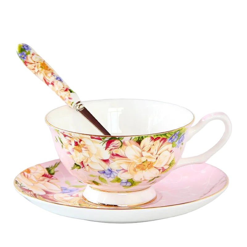 porcelain cup and saucer