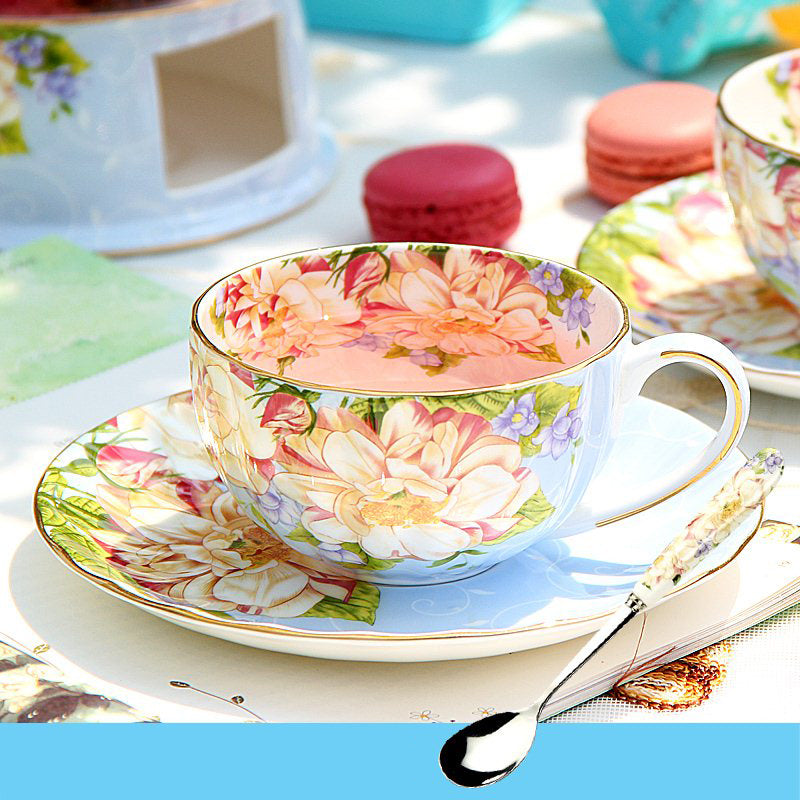 porcelain cup and saucer
