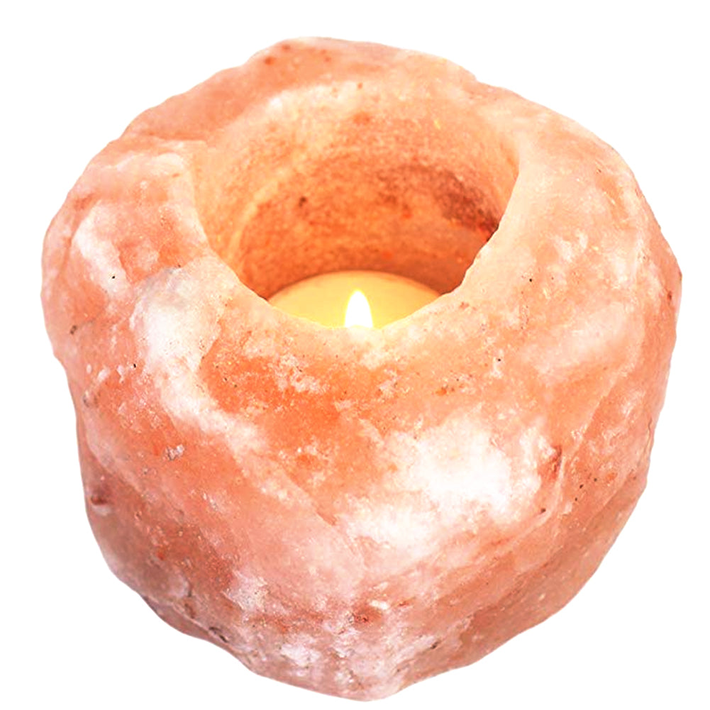 Salt Candle Holder