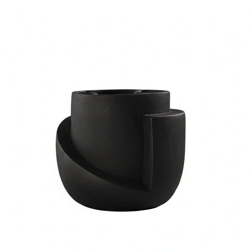 Black Pot Flower