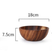 Natural Wooden Bowl