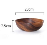 Natural Wooden Bowl