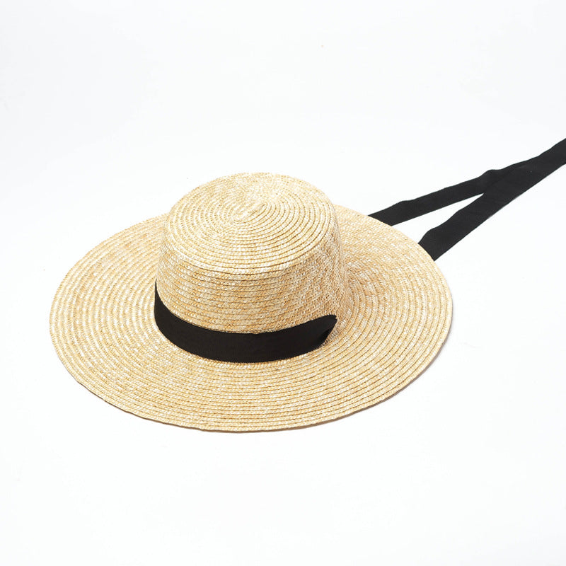 Straw Boater Hat