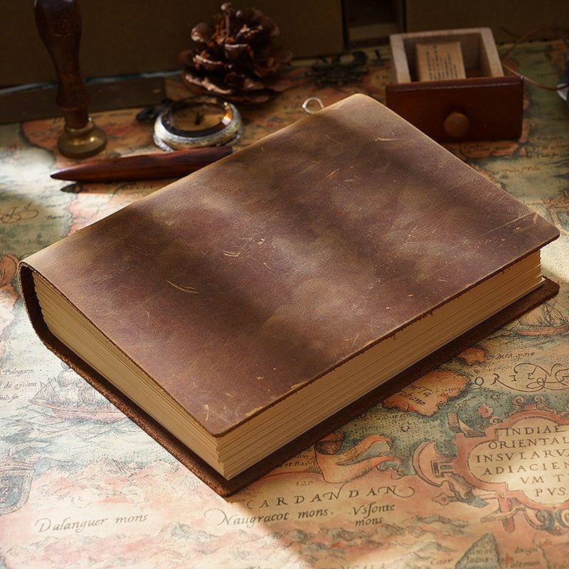 Original Handmade Sketchbook Cowhide