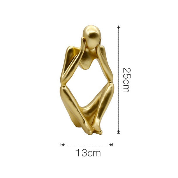 Creative abstract character ornament