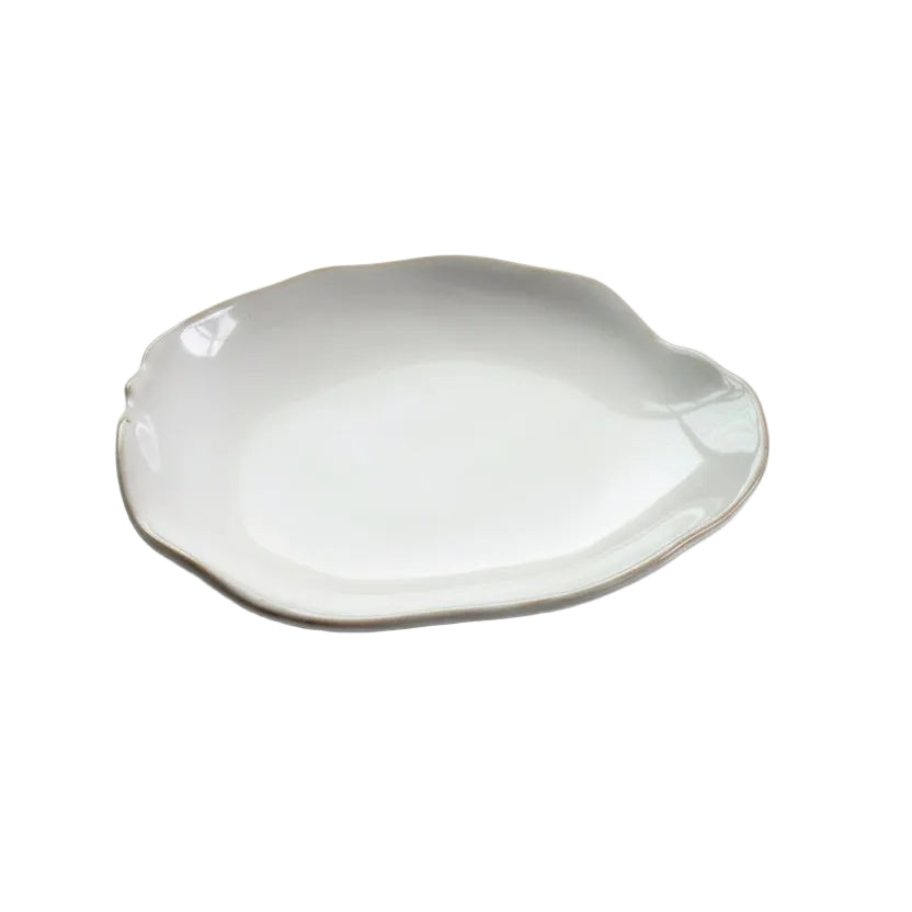 Irregular ceramic dinner plates