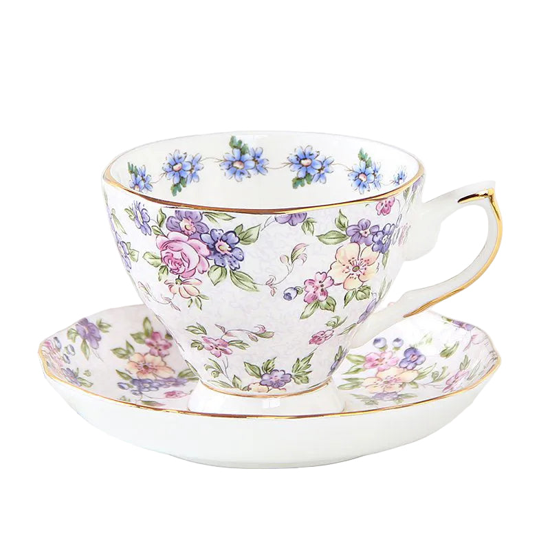 porcelain cup and saucer