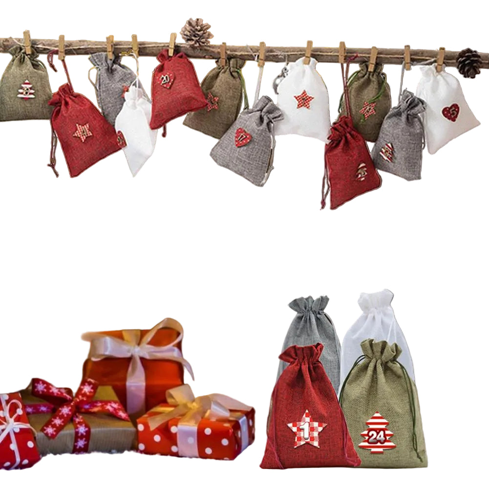 Advent Hanging Sacks
