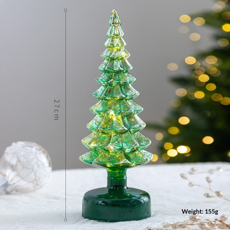 Crystal Glass Christmas Tree Ornament