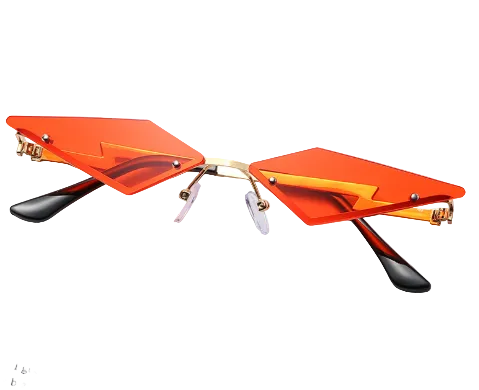 Rimless Sunglasse