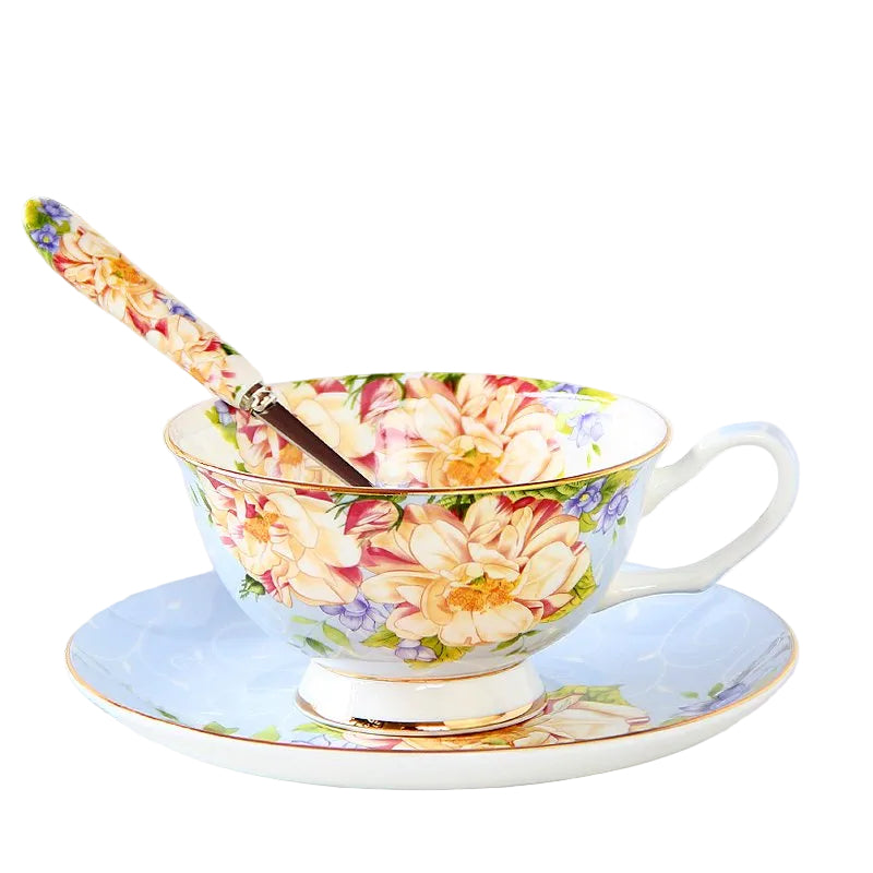 porcelain cup and saucer