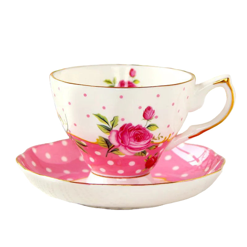 porcelain cup and saucer