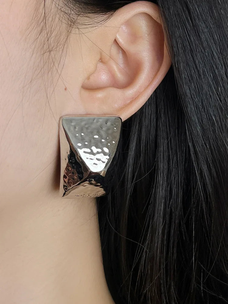 Texture Square  Earrings